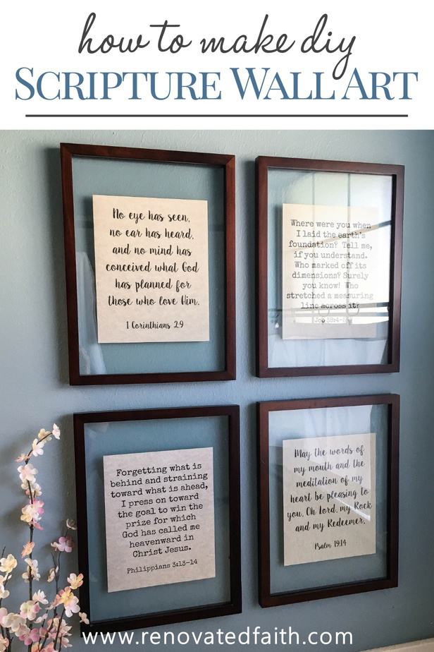 bible verse wall decor