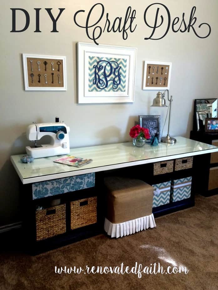 DIY Craft Desk - Renovated Faith