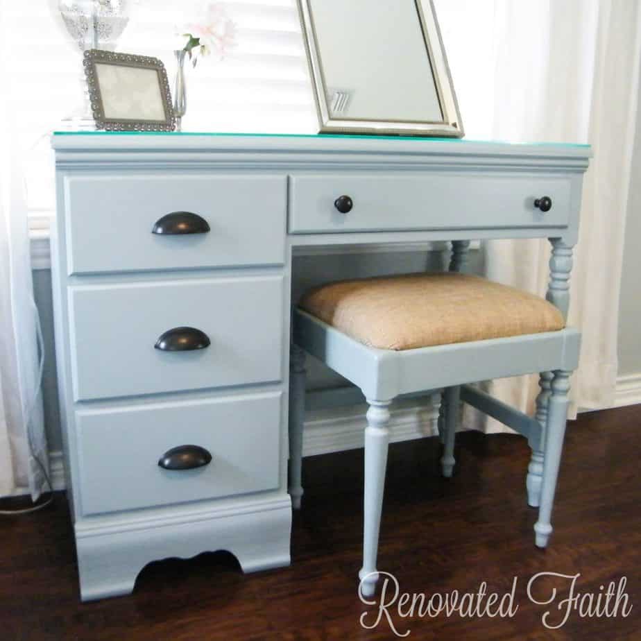 DIY Vanity Desk Makeover