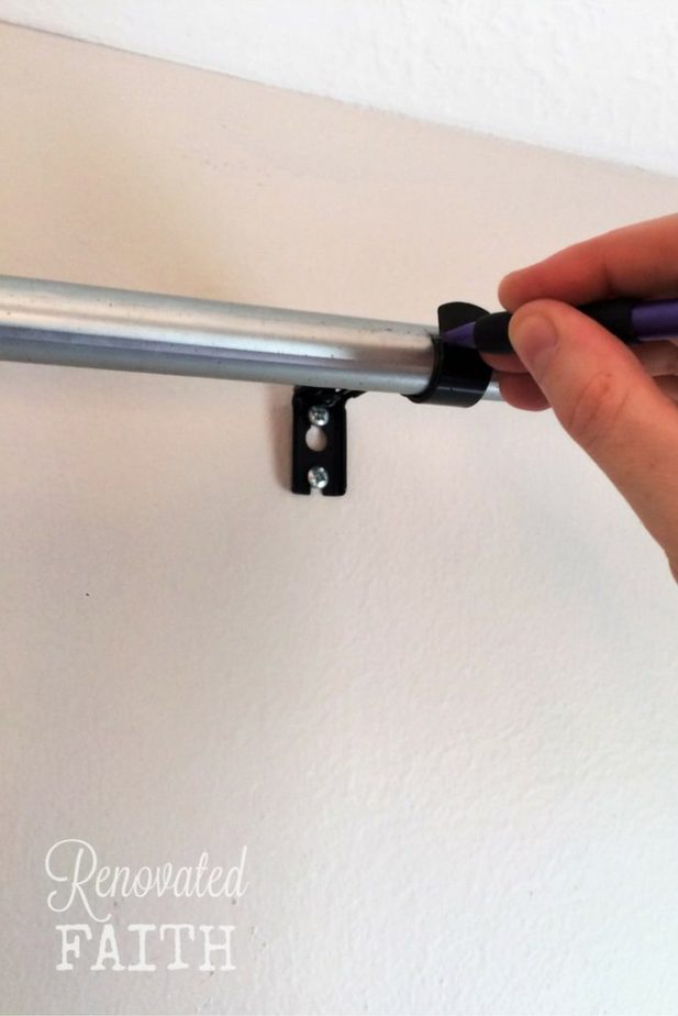 Curtain Rods Out Of Electrical Conduit, How To Make Your Own Curtain Rod Brackets