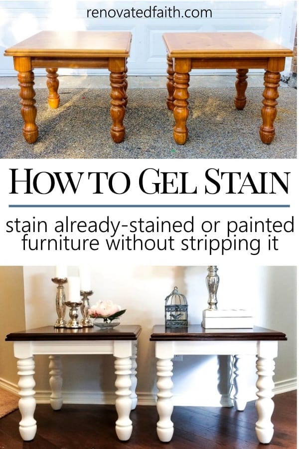 Java Gel Stain Your Bedroom Furniture!