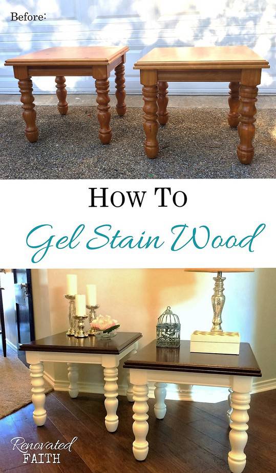 Helpful Gel Stain Tips & Tricks for a Perfect Finish - Average But Inspired