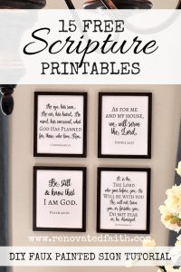 15 Free Scripture Printables