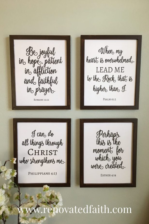 DIY Painted Signs – Love the look of painted wood signs but don’t have ...