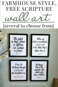 free scripture wall art