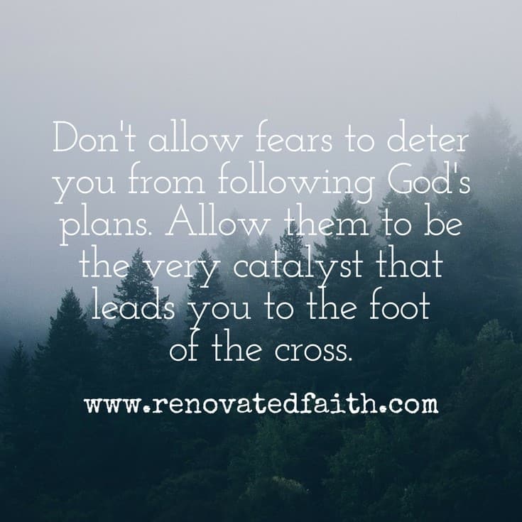 Don't allow fears to deter you from following God's plans. Allow the to be the very catalyst that leads you to the foot of the cross. So often when trying to understand God’s call for my life, I felt like His plans for me were elusive and intangible. In this post, I'll share ways to better identify where He is calling you and hear His voice with these 7 tips on how to find God's calling for your life. #howtofindcalling #calling #god'swillforme www.renovatedfaith.com