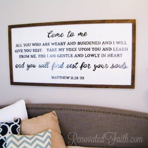 DIY Farmhouse Sign