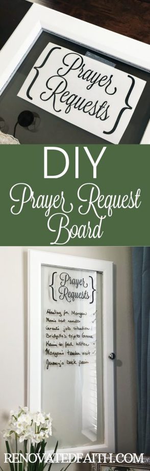 DIY Prayer Request Board {How To Grow In Your Faith}