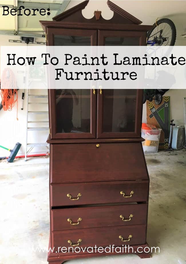 How To Paint Laminate Furniture Before Renovated Faith