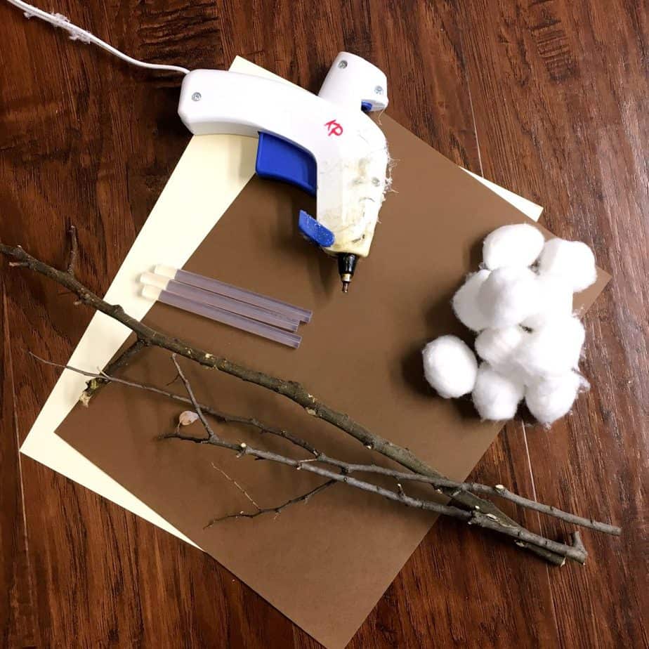 DIY Cotton Stems #farmhouse #cottonstems #diycotton