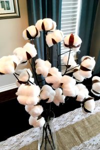 DIY Cotton Stems #cotton #diycotton #farmhouse