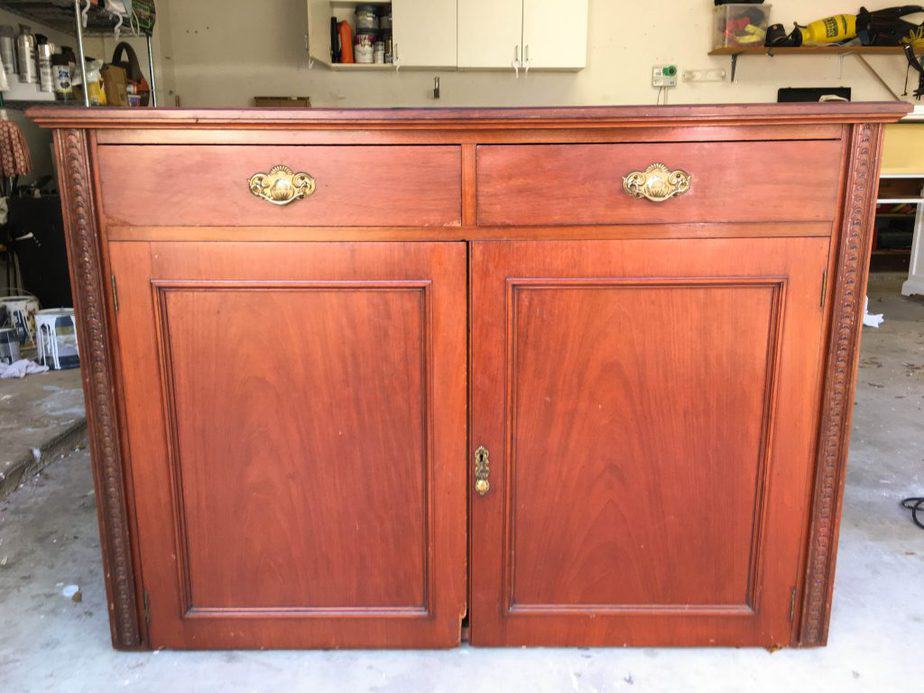 How To Add Feet To Furniture (Buffet Makeover) #furniturelegs #furniturefeed #buffet