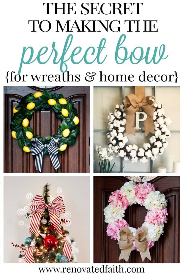 diy bow tutorial