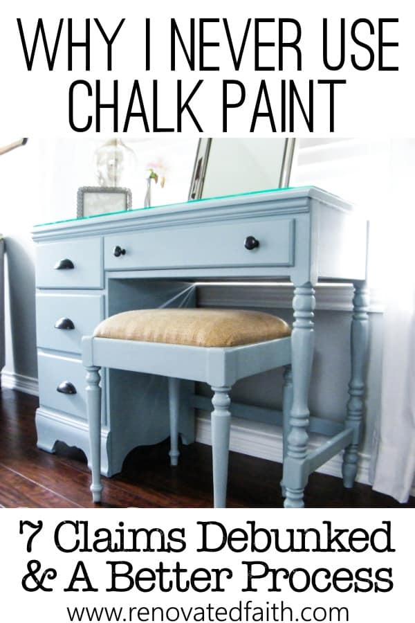 7 Reasons I Don T Use Chalk Paint On Furniture And What I Use Now