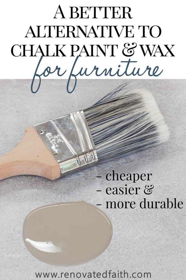 A Better Alternative To Chalk Paint (Best Type of Paint for Wood Furniture)