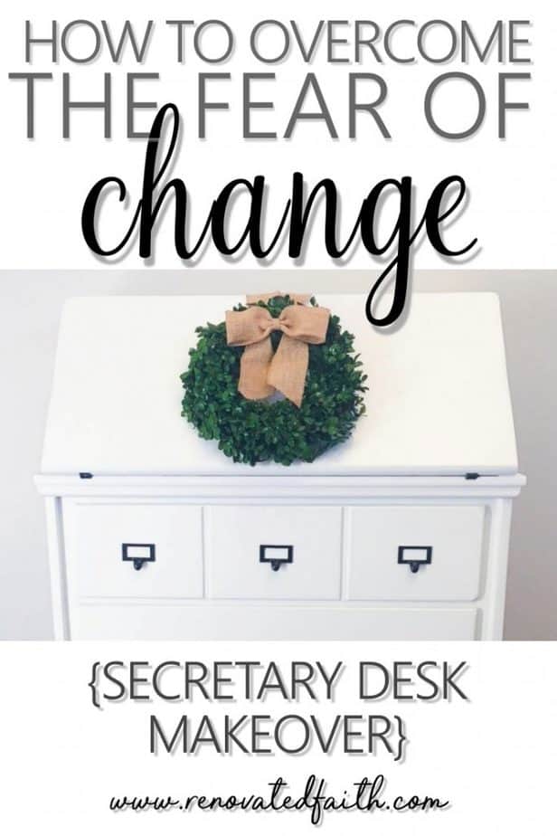 God does not want you to try harder. He wants you to trust Him deeper. Stop trying and start trusting. You will be amazed at the work He does through you. - How Can God Change Your Life? Secretary Reveal #transformation #makeover #secretarydesk #renovatedfaith
