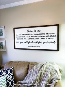 A home is so much more than decor and paint! It should be a haven - a place you find refuge, encouragement and inspiration so you can better perform the tasks of your day. In this post, I'll share 5 ways to turn your house into a haven that are easier than you think! #homesweethome #homedecor #fromhousetohaven #renovatedfaith #budgetdecor www.renovatedfaith.com