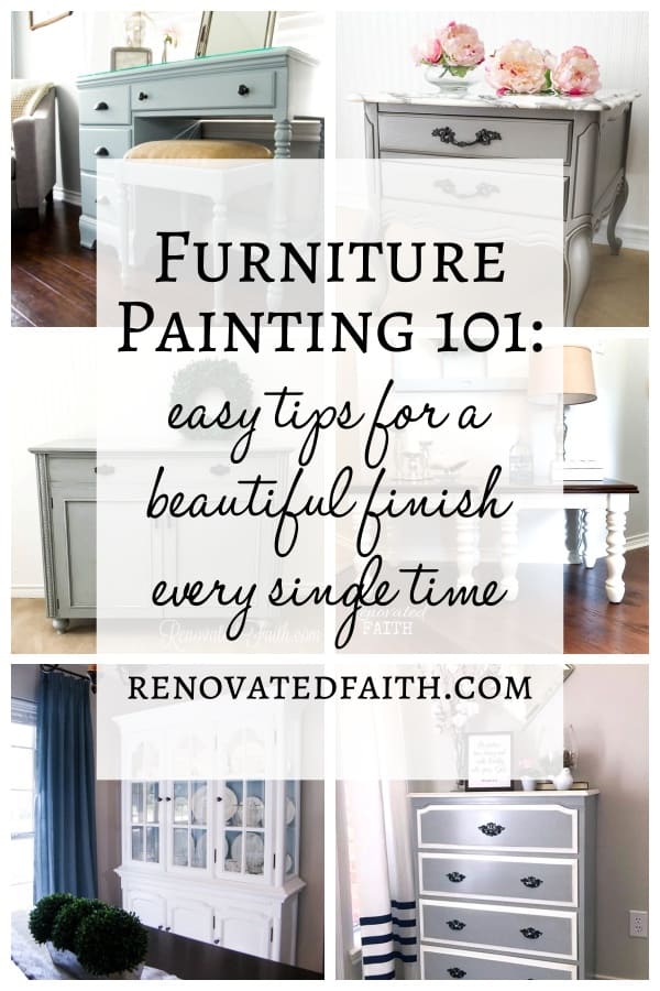 furniture painting tips