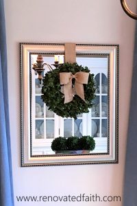 Should I DIY or buy?  Here are 5 tips to help you decide whether to buy or make your next home decor item, as well as the best way to "make" a boxwood wreath.  How to make an artificial boxwood wreath. DIY preserved boxwood wreath.  How to make a real a real boxwood wreath. #boxwoodwreath #preservedboxwood #boxwoodsprigs