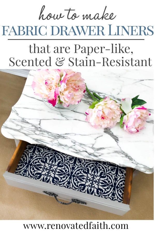 Wallpaper Hack: Drawer Liners