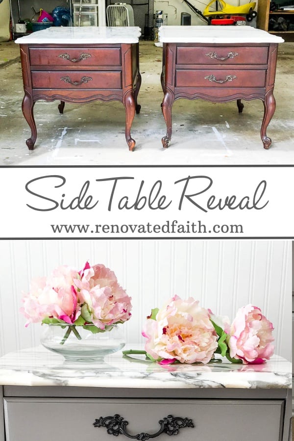 refinished marble tables