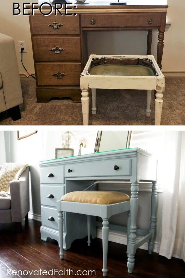 Before And After Diy Furniture Makeovers My Best