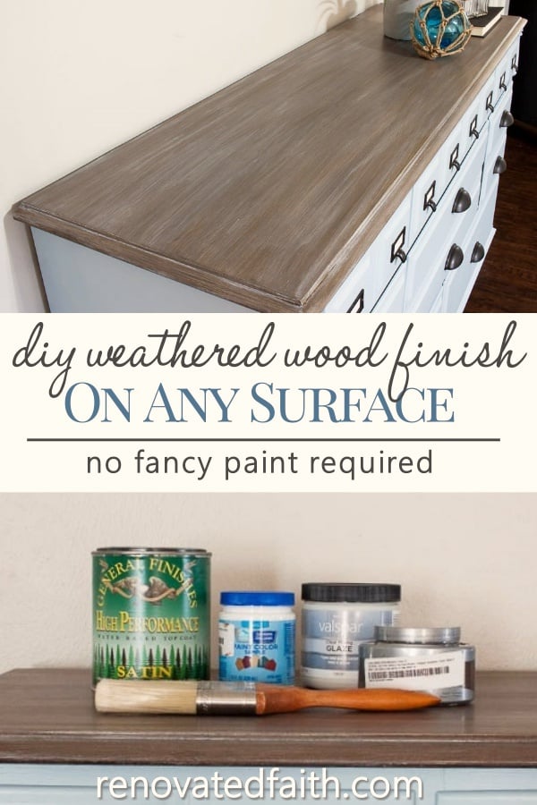 Driftwood Chalk Style Paint for Furniture, Home Decor, DIY