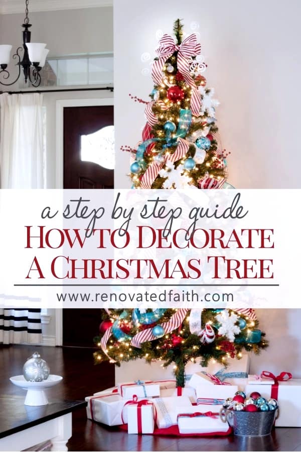 Ribbon Christmas Tree Decorations Pinterest - Dekoration Ideen