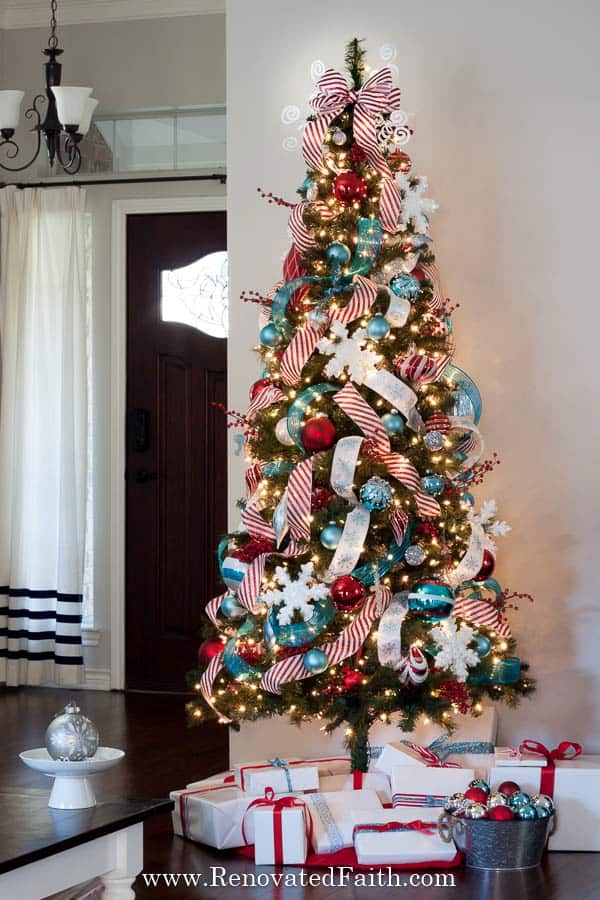 Easy Way to Add Ribbon to Christmas Tree Masterson Cittecult