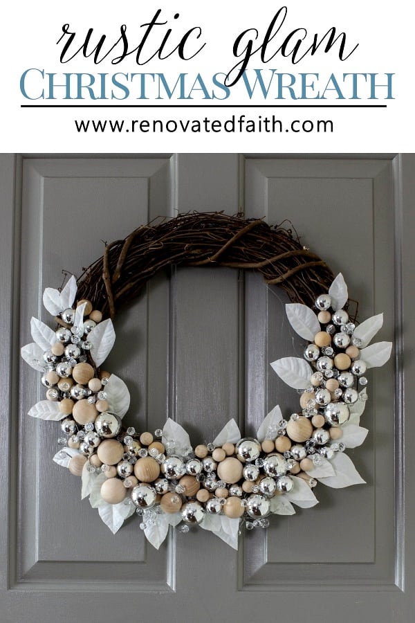 Tutorial Christmas Ornament Wreath 