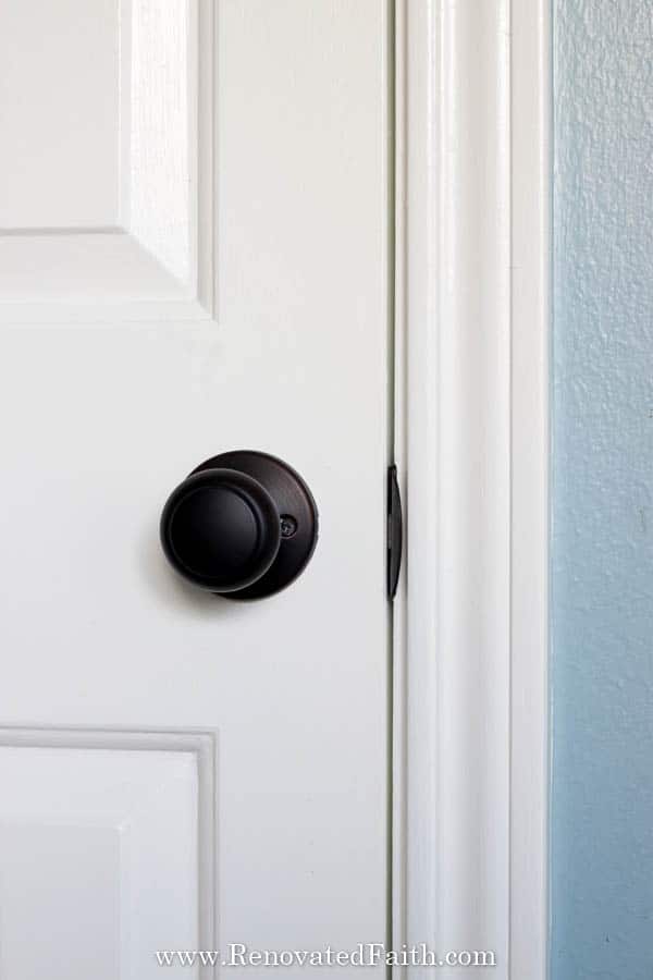 how to spray paint door knobs that last