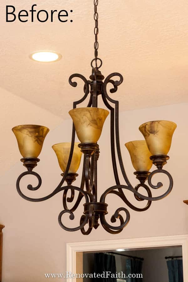 How To Remove A Chandelier Light Fixture