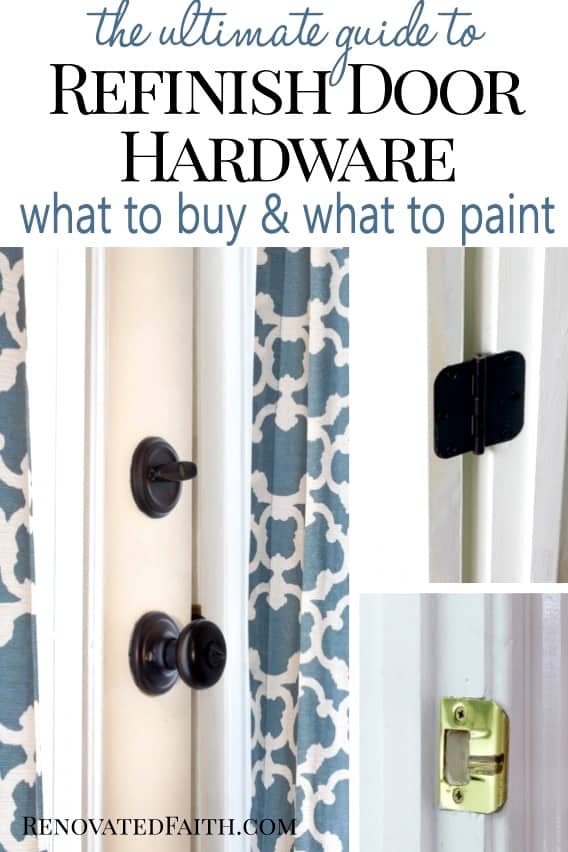 Update dresser hardware with oil rubbed bronze spray paint - The