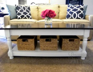 paint curvy furniture legs