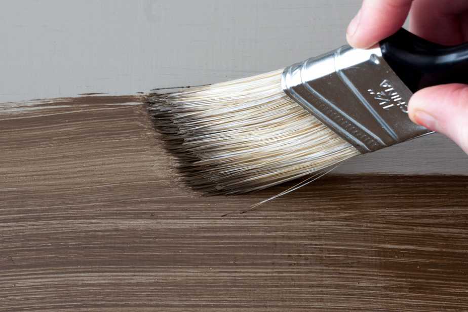 SMALL WOODEN BRUSH - Light beige