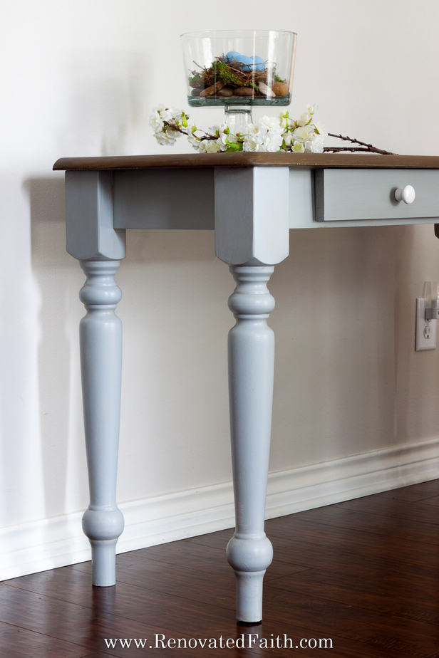 How To Paint Table Legs Curvy, Spray Paint Metal Furniture Legs