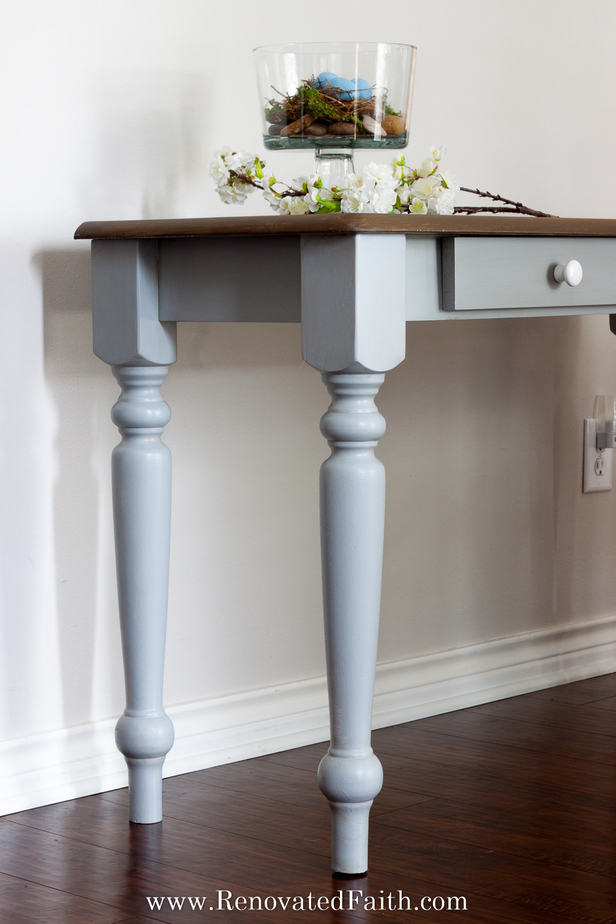 How To Paint Table Legs Paint Curvy Furniture Legs The Easy Way