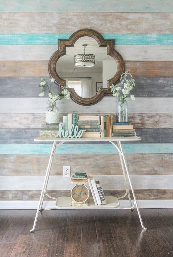 how to decorate an entry table like a pro