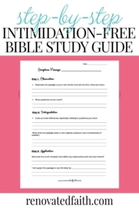 free inductive bible study guide
