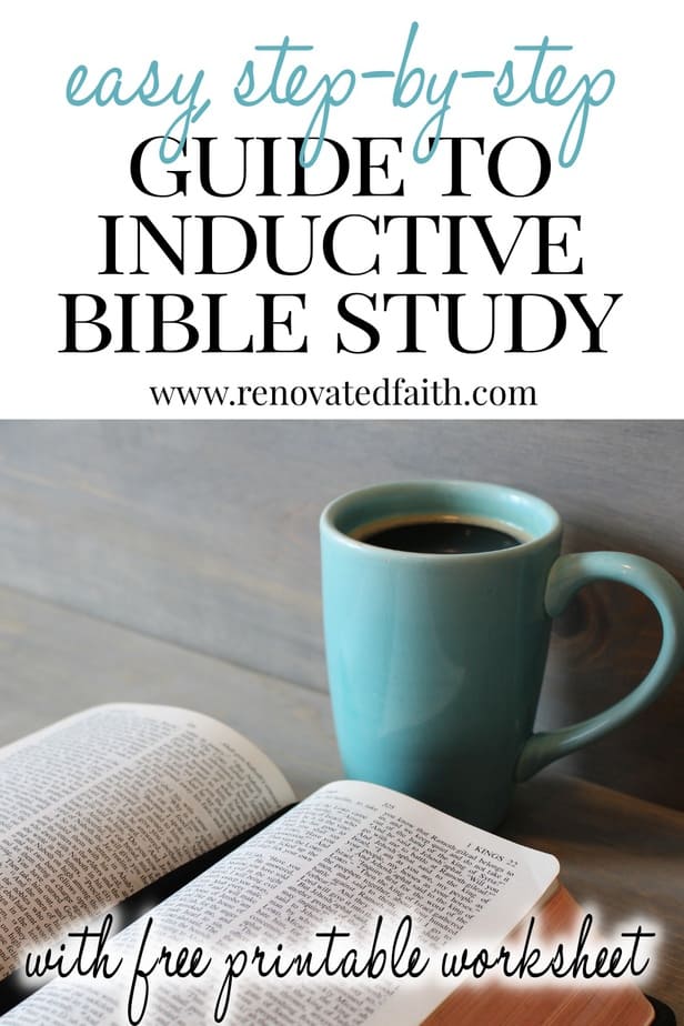 free inductive bible study guide