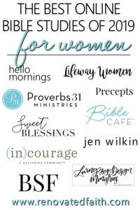 women's bible study plans