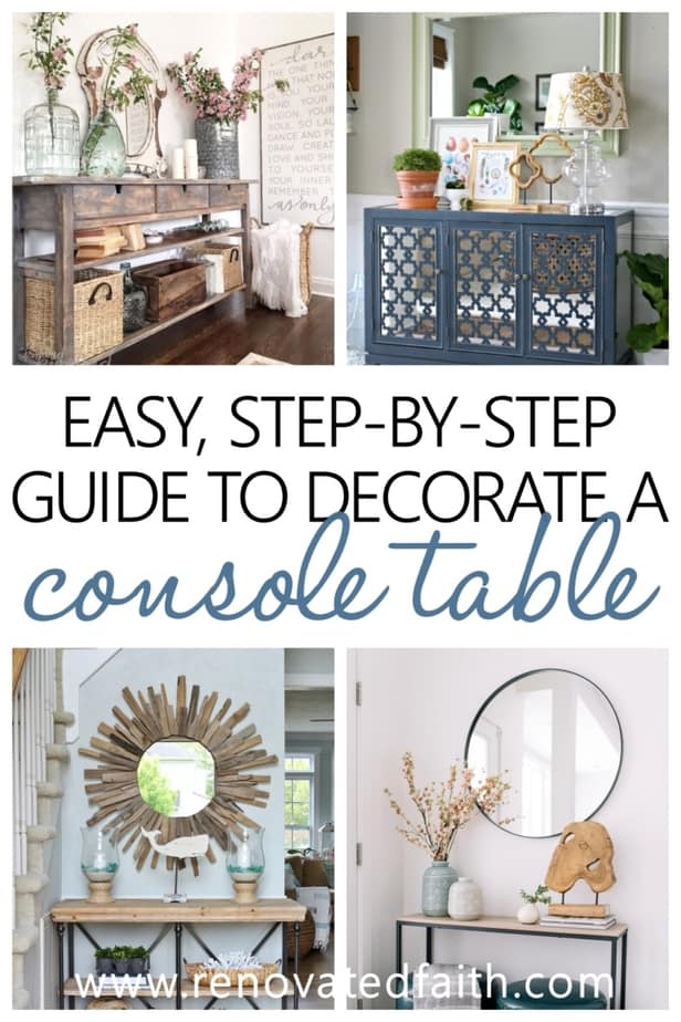 How To Decorate A Console Table In An Entryway 31 Ideas For 2024   Pinterest 3 768x1152 