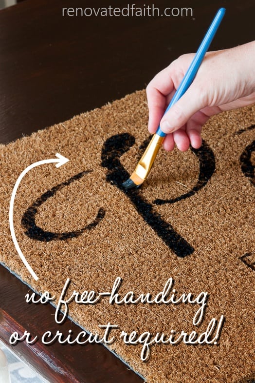 diy doormat