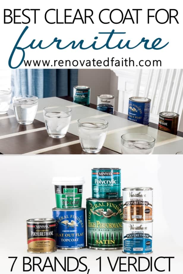 The Best Clear Coat For Painted Wood, Best Top Coat For Painted Dining Table