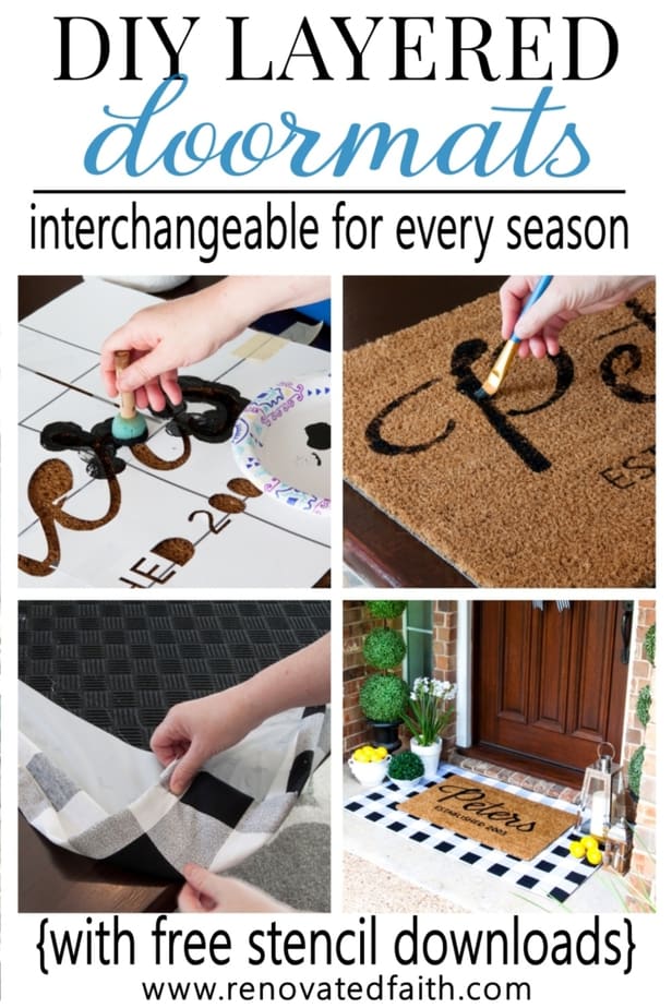 Easiest DIY Front Door Mat Tutorial on a Budget, 2024