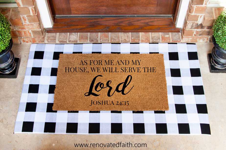 diy doormat