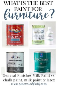 what is the best paint for furniture