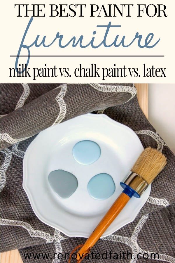 milk paint vs chalk paint