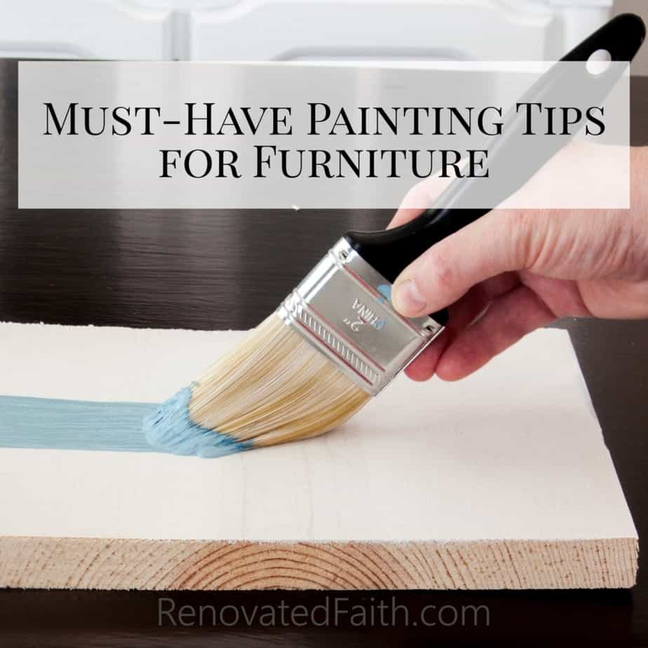 Must-Have Painting Tips for Furniture