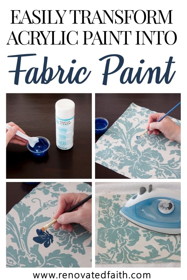 Can you Use Acrylic Paint On Fabric? (Easiest Fabric Paint Hack!)